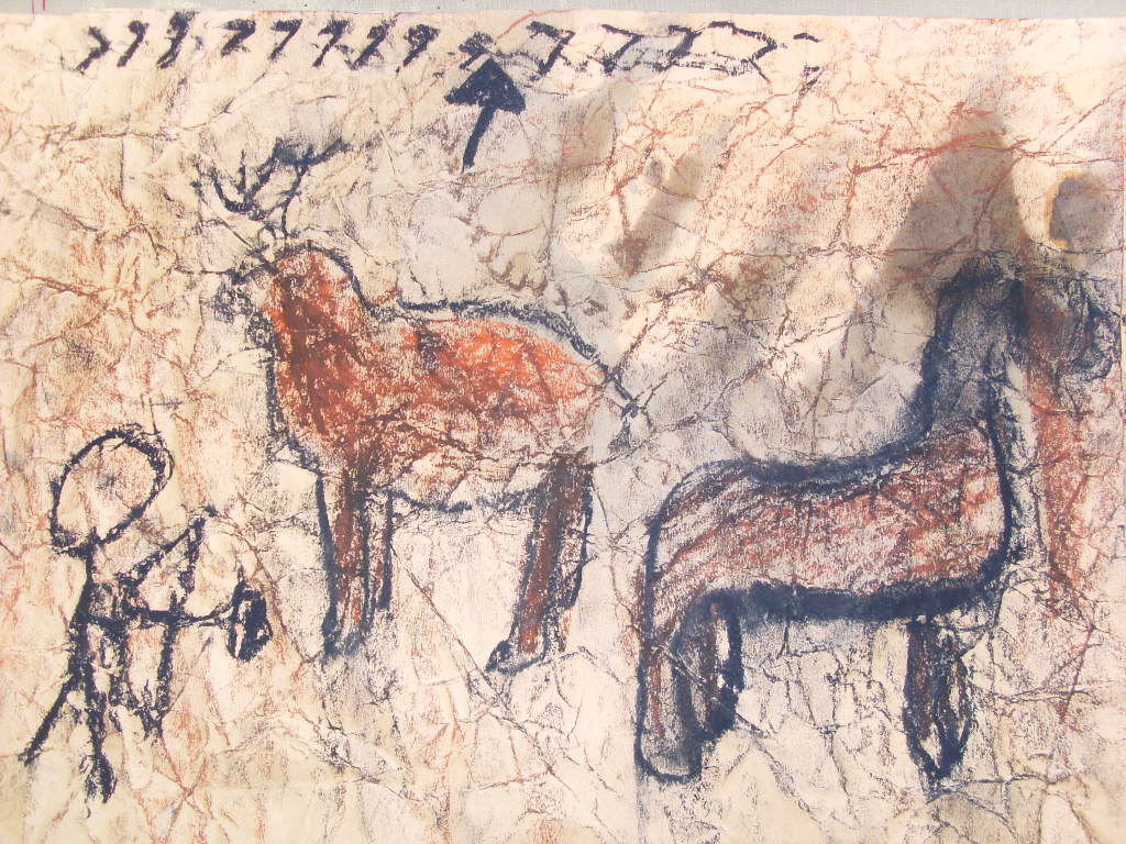 Off The Wall Cave Painting Art Activity For Kids